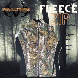 Realtree Fleece Zipper Medium